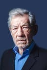 Portrait of Ian McKellen.