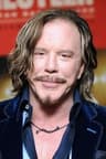 Portrait of Mickey Rourke.