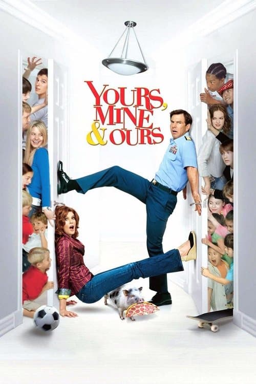 Poster for Yours, Mine & Ours.