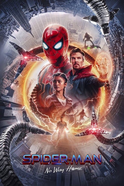 Poster for Spider-Man: No Way Home.