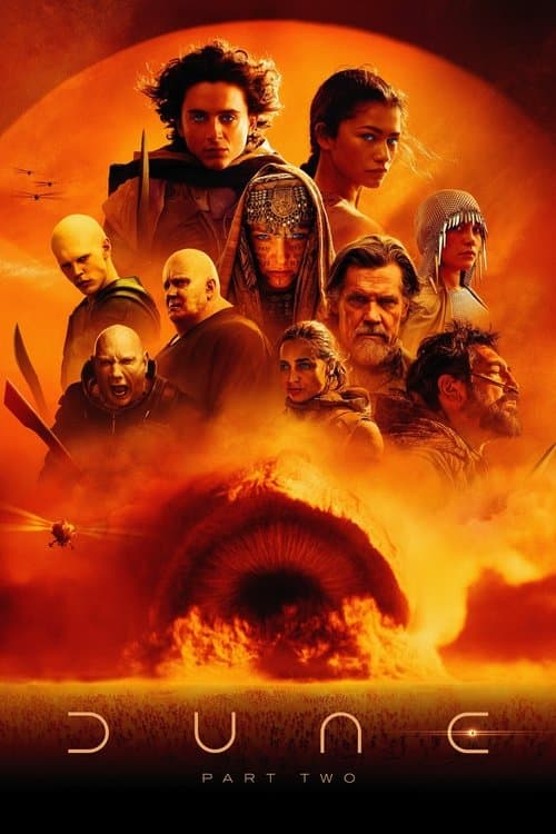 Poster for Dune: Part Two.