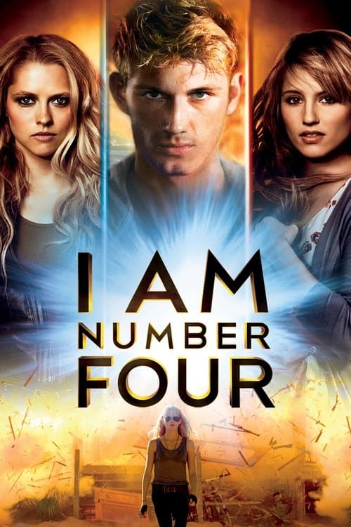 Poster for I Am Number Four.