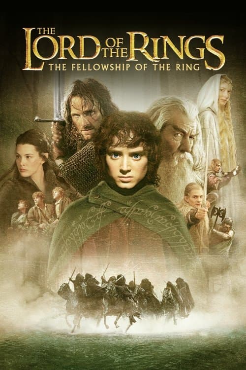 Poster for The Lord of the Rings: The Fellowship of the Ring.