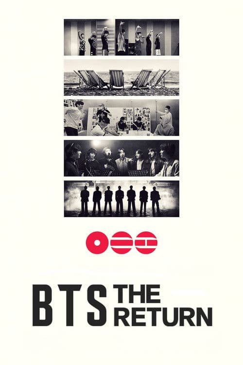Poster for BTS: THE RETURN.