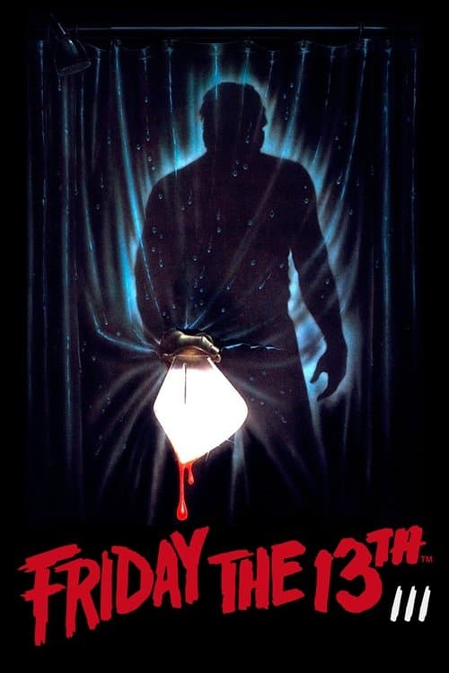 Poster for Friday the 13th Part III.