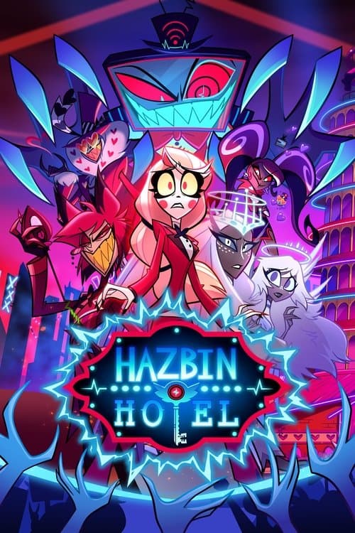 Poster for Hazbin Hotel.