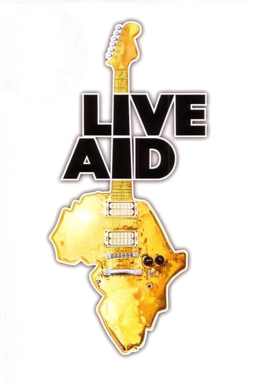 Poster for Live Aid.