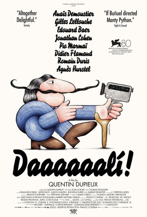 Poster for Daaaaaalí!.
