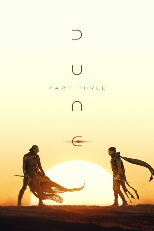 Poster for Dune: Part Three.