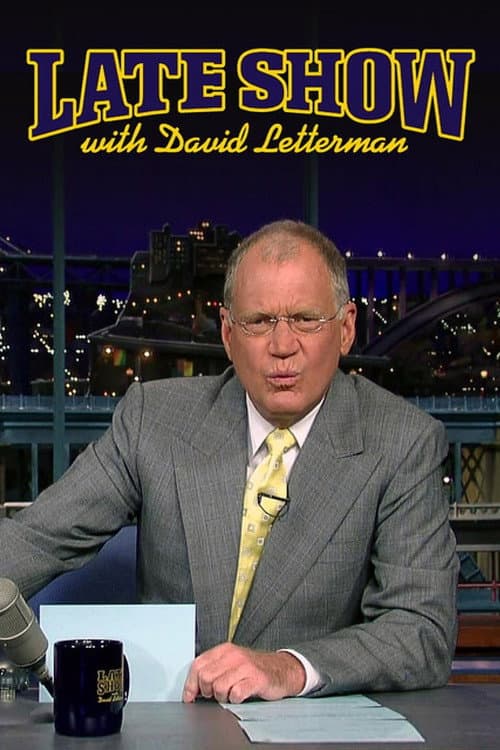 Poster for Late Show with David Letterman.