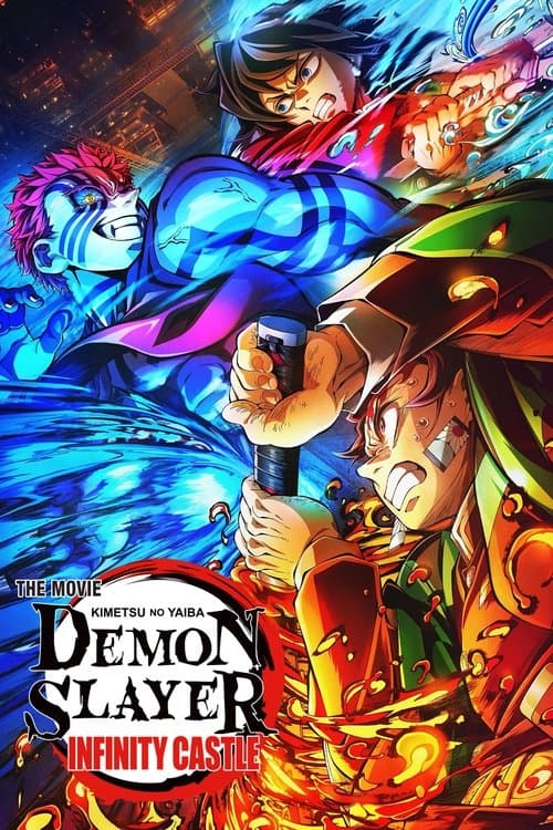 Poster for Demon Slayer: Kimetsu no Yaiba Infinity Castle.