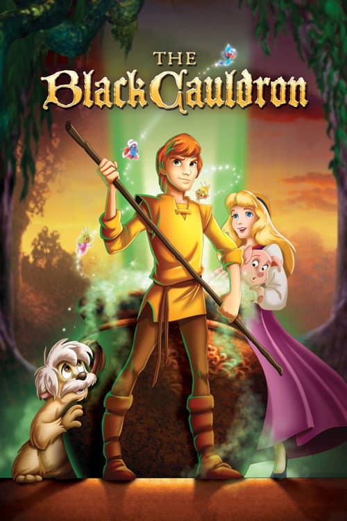 Poster for The Black Cauldron.