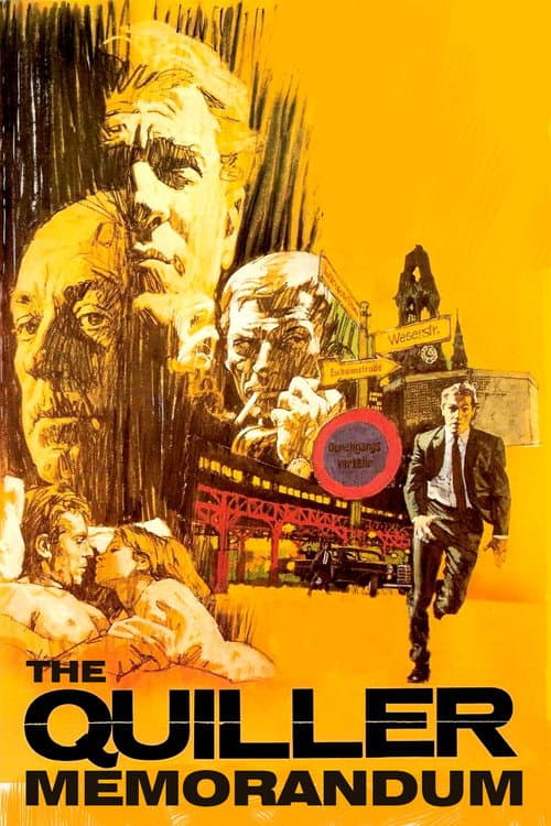 Poster for The Quiller Memorandum.