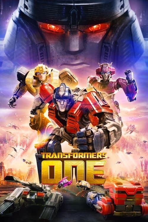Poster for Transformers One.