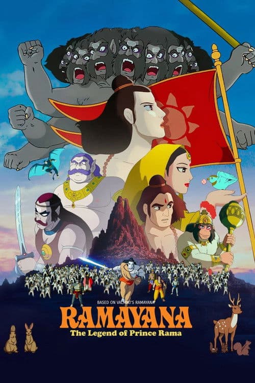 Poster for Ramayana : The Legend of Prince Rama.
