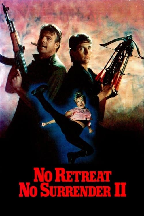Poster for No Retreat, No Surrender 2: Raging Thunder.