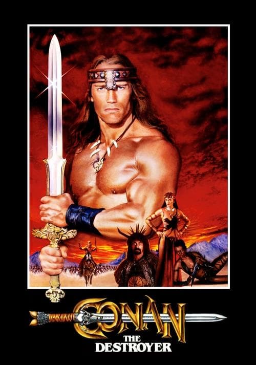 Poster for Conan the Destroyer.