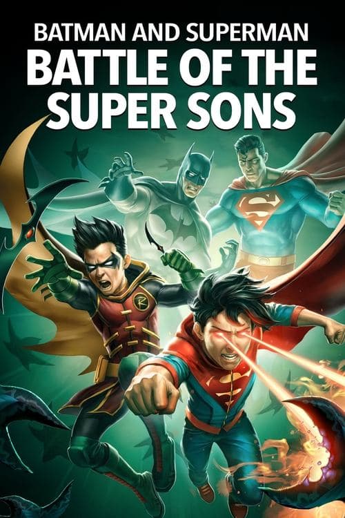 Poster for Batman and Superman: Battle of the Super Sons.