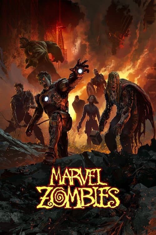 Poster for Marvel Zombies.