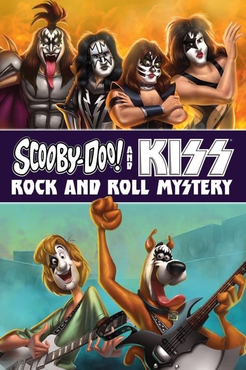 Poster for Scooby-Doo! and KISS: Rock and Roll Mystery.