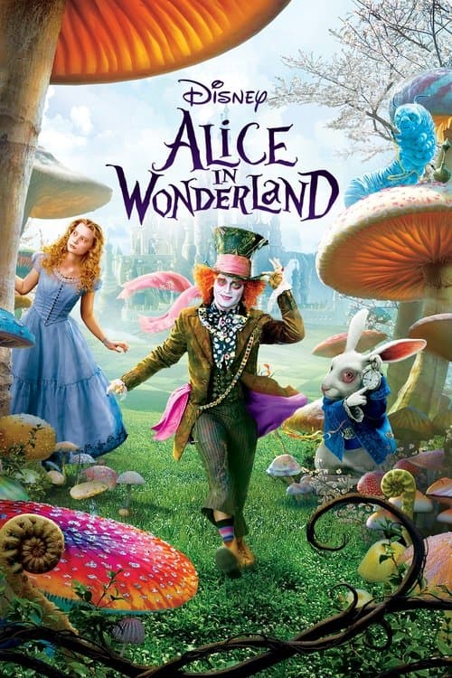 Poster for Alice in Wonderland.