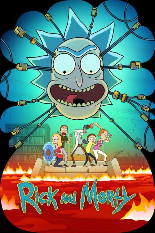 Poster for Rick and Morty.