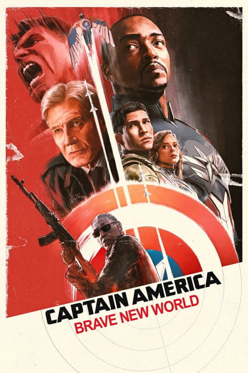 Poster for Captain America: Brave New World.