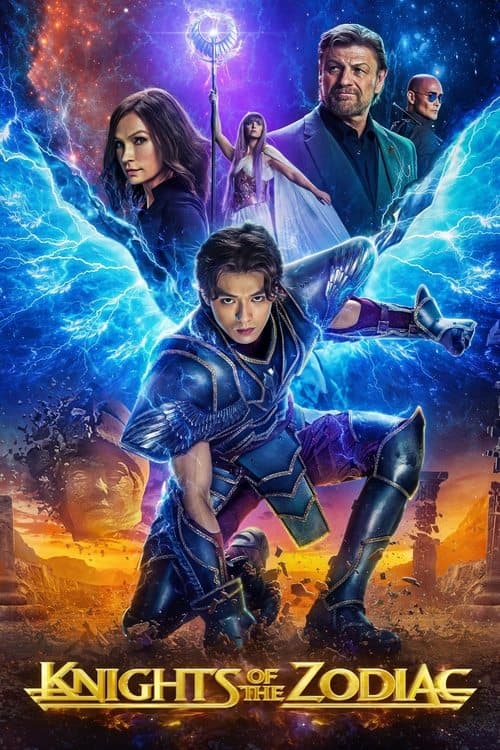 Poster for Knights of the Zodiac.
