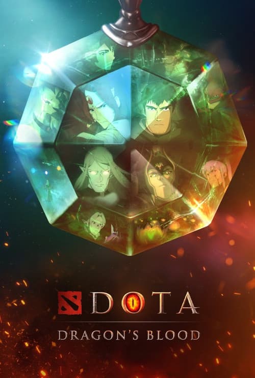 Poster for DOTA: Dragon's Blood.