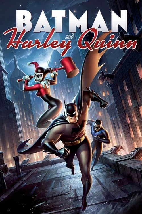 Poster for Batman and Harley Quinn.