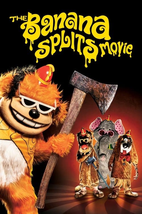 Poster for The Banana Splits Movie.