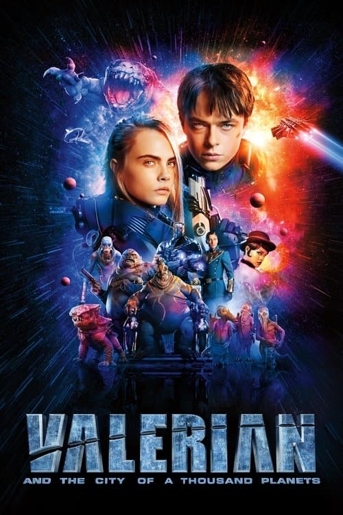 Poster for Valerian and the City of a Thousand Planets.