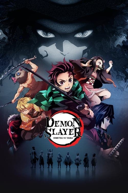 Poster for Demon Slayer: Kimetsu no Yaiba.