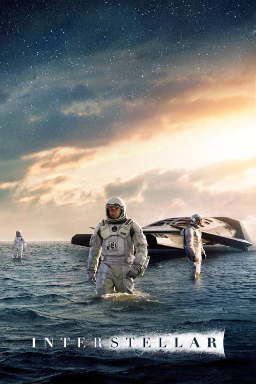 Poster for Interstellar.