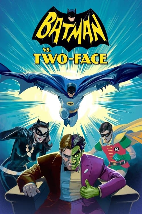 Poster for Batman vs. Two-Face.